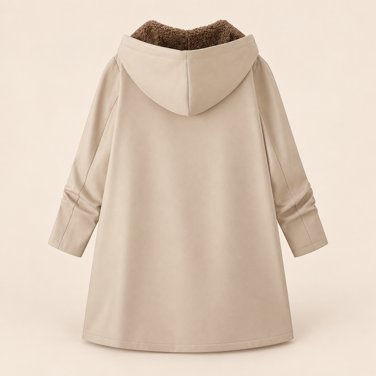 Josefin | Cozy Sherpa-Lined Hooded Coat - 10