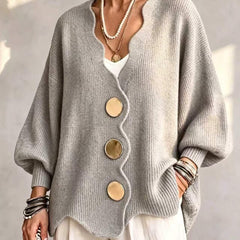 Susan | Everyday Button Front Cardigan Sweater - 12