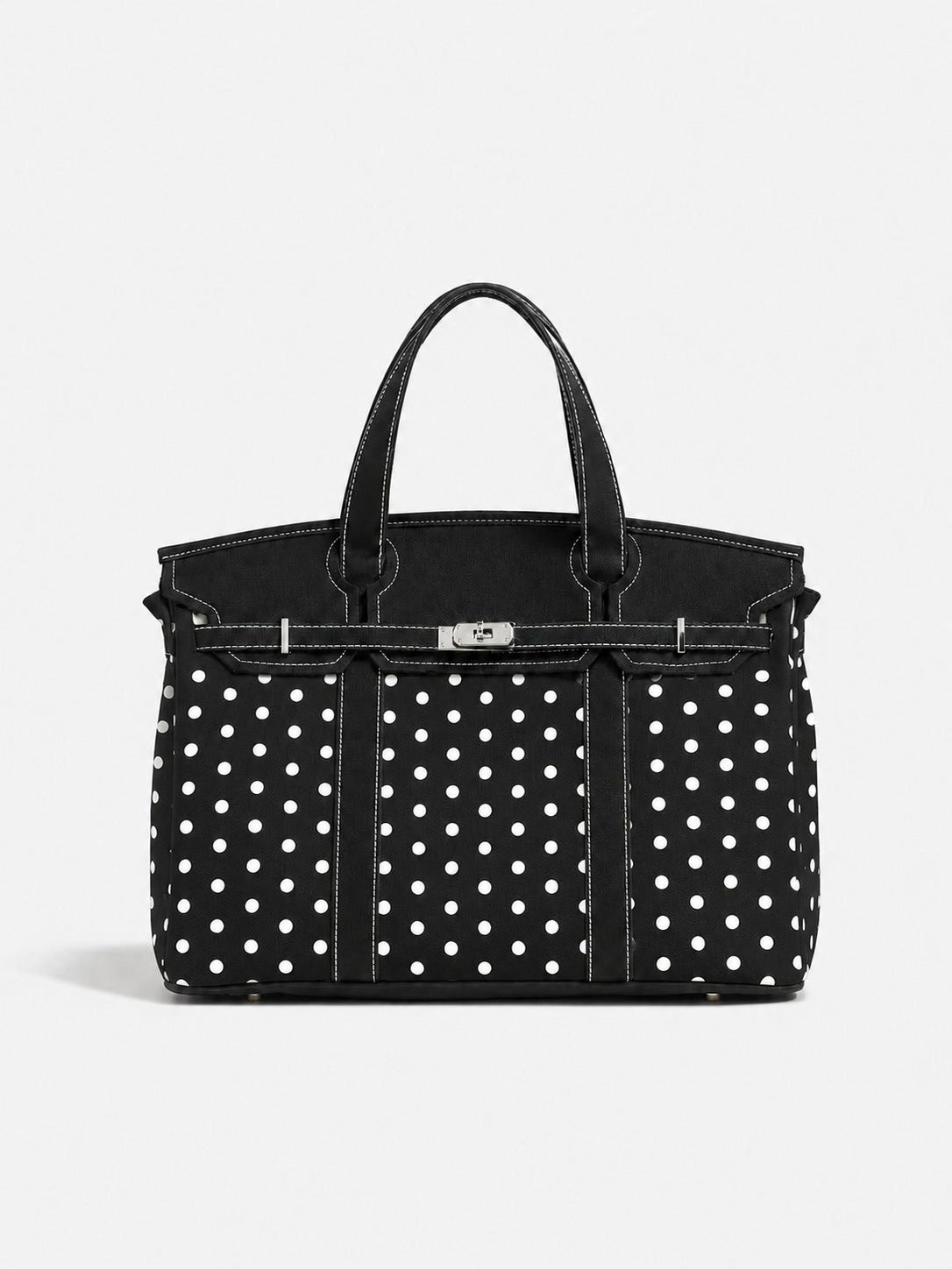 Margaux | Structured Canvas Tote Bag