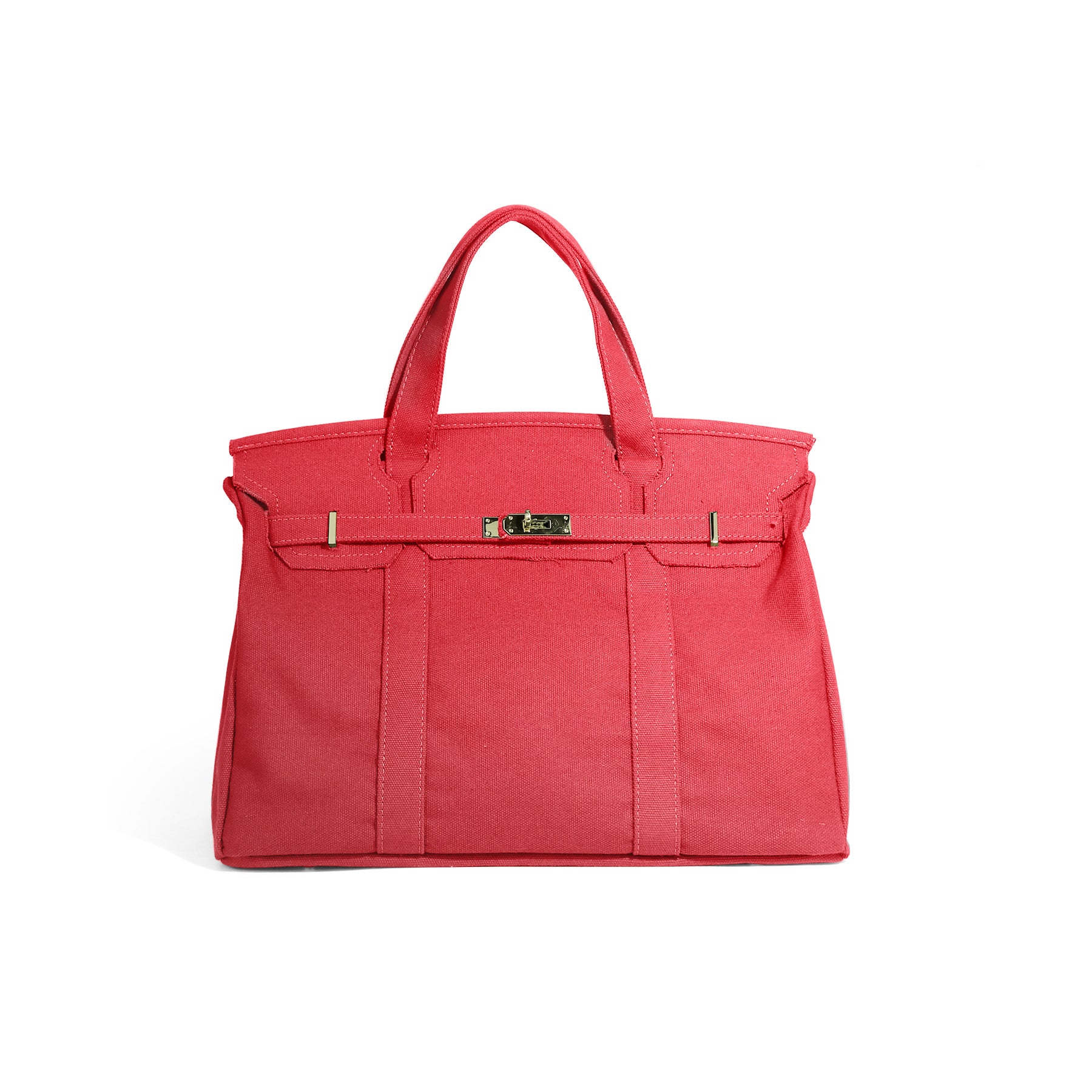 Margaux | Structured Canvas Tote Bag