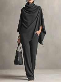 Sarina™ Elegant Drape Two-Piece Set