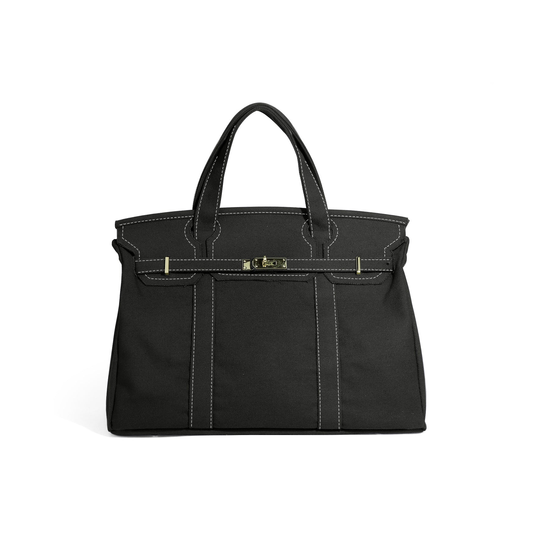 Margaux | Structured Canvas Tote Bag