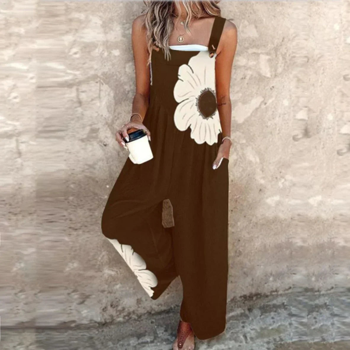 Elin | Comfortable Printed Jumpsuit