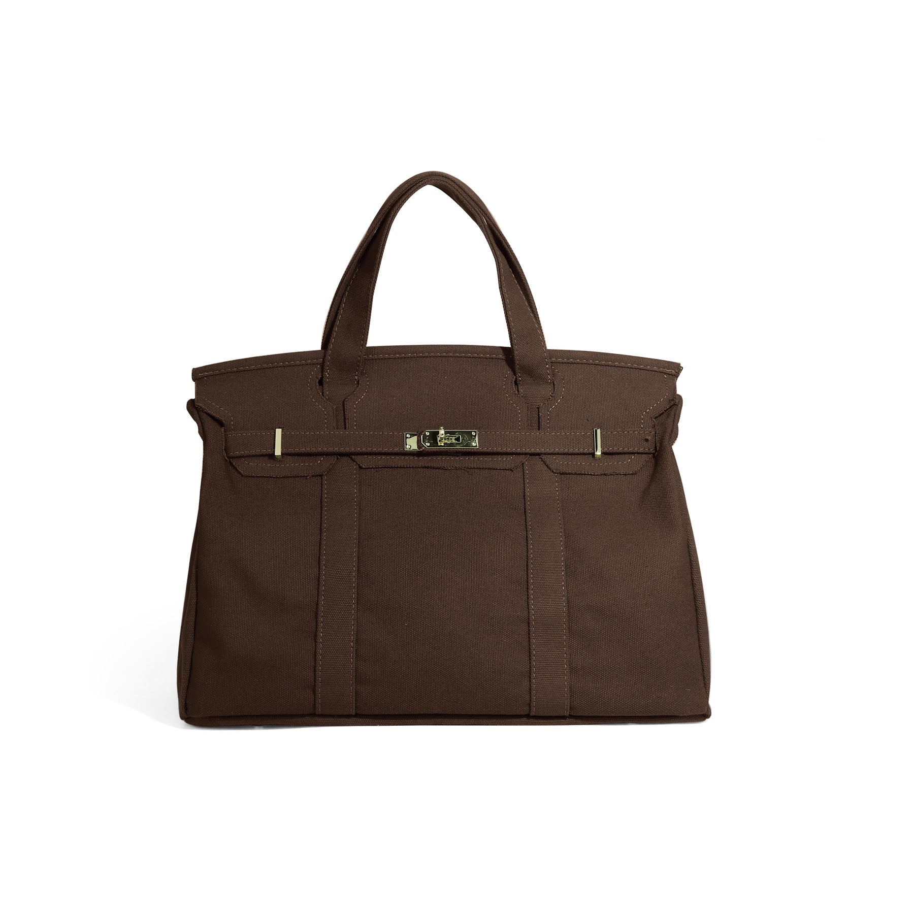 Margaux | Structured Canvas Tote Bag