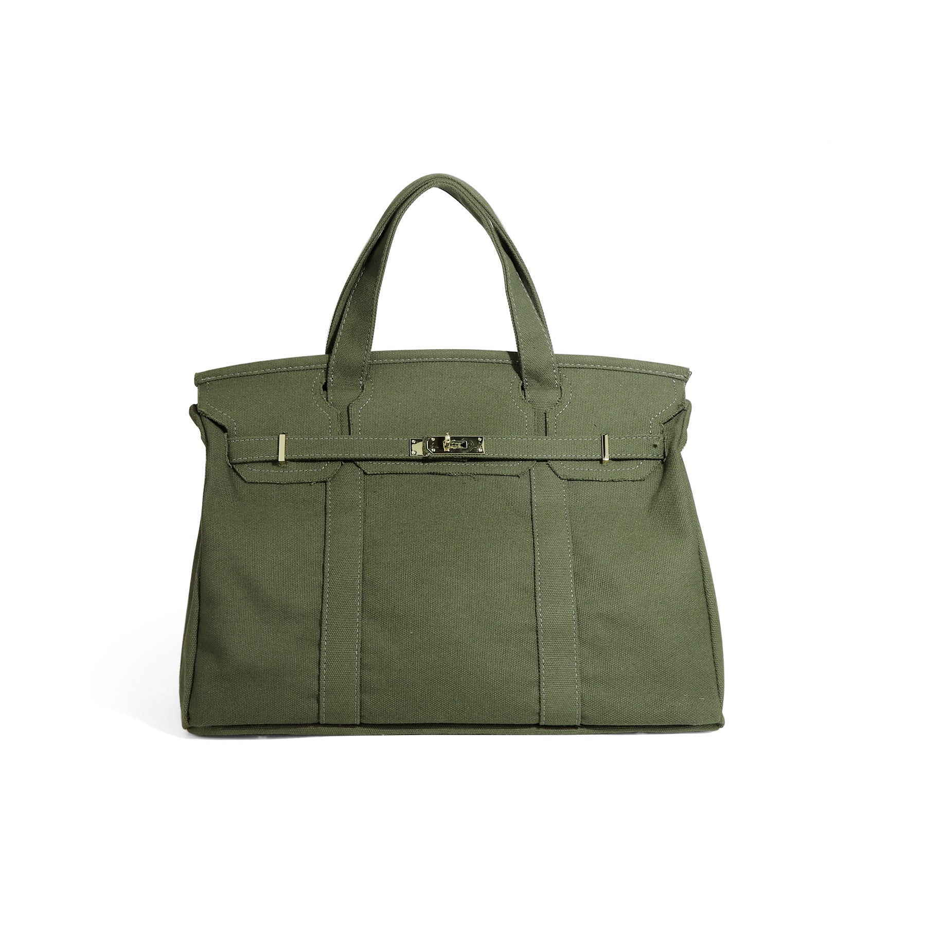 Margaux | Structured Canvas Tote Bag
