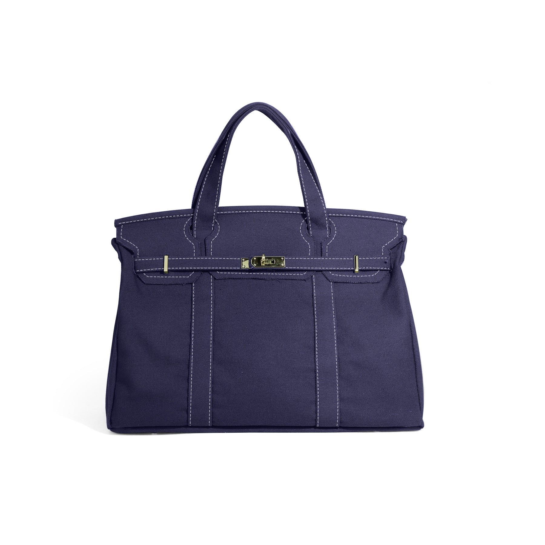 Margaux | Structured Canvas Tote Bag