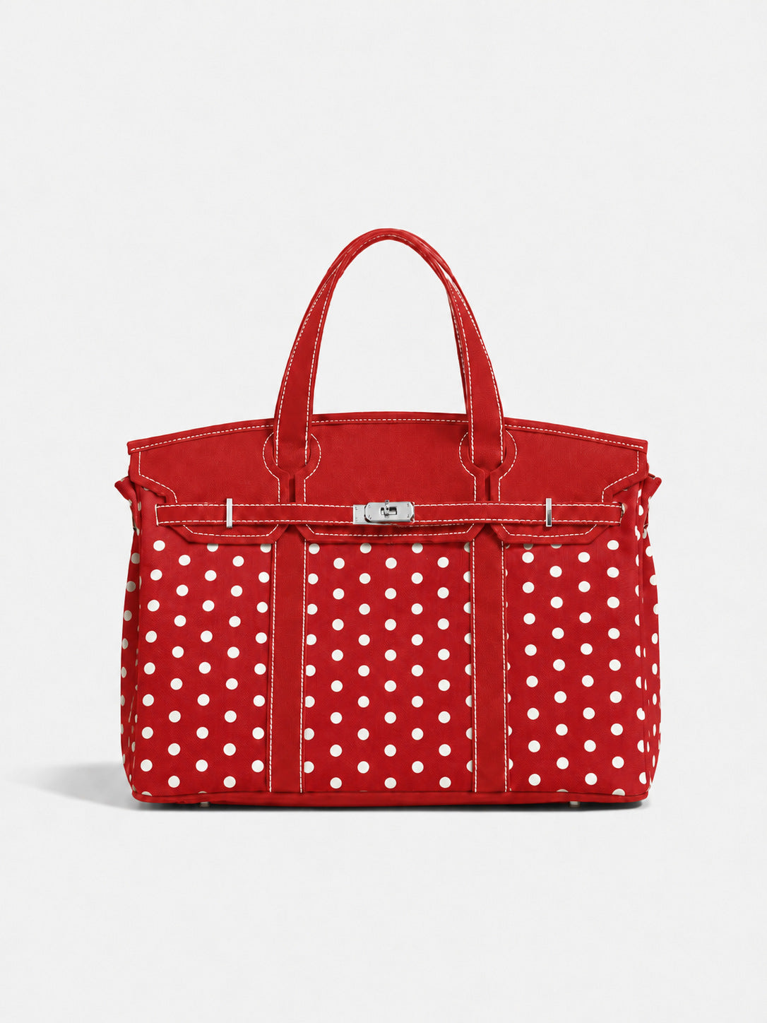 Margaux | Structured Canvas Tote Bag