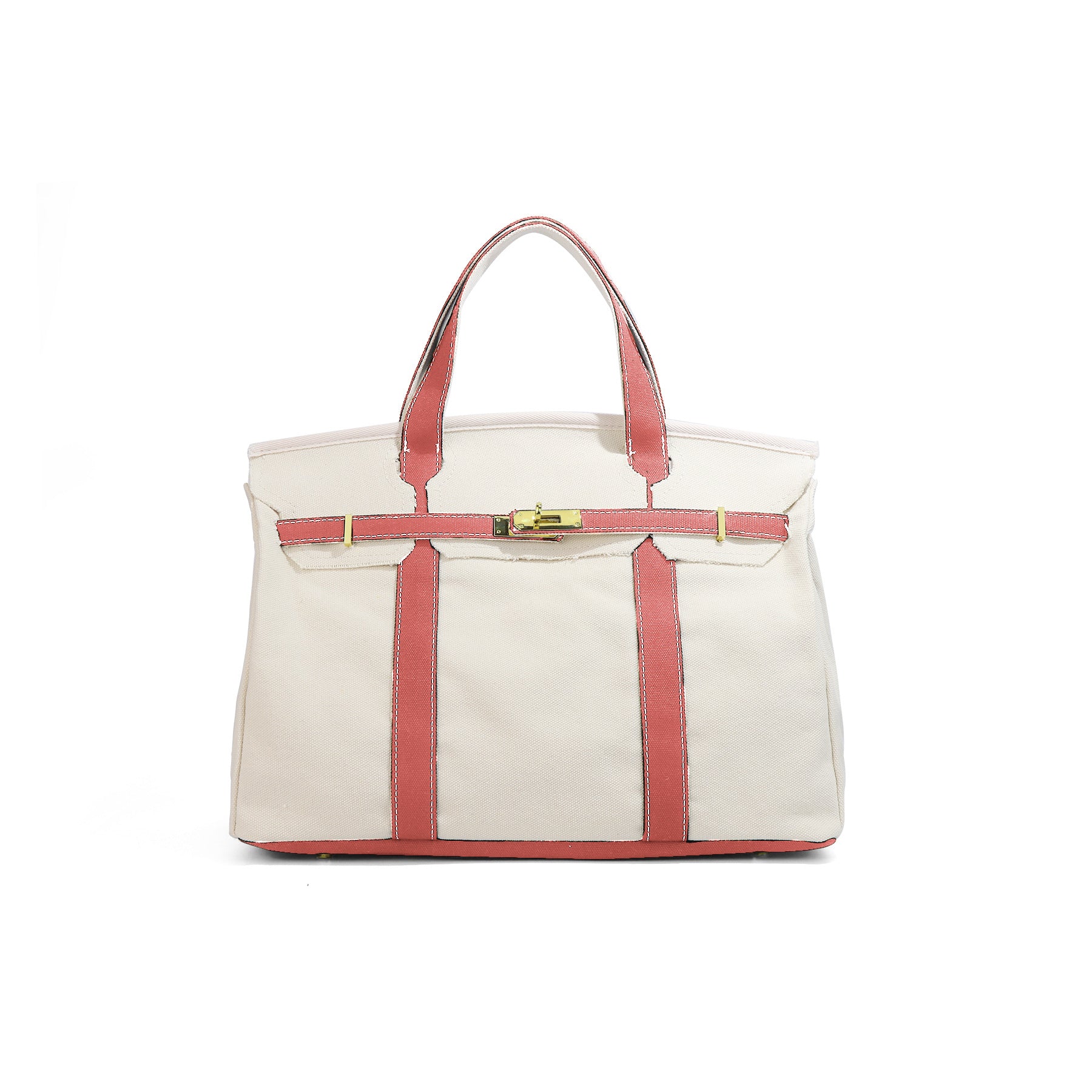 Margaux | Structured Canvas Tote Bag