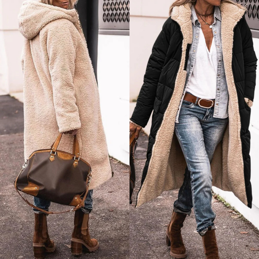 Sophia - Reversible Chic Coat
