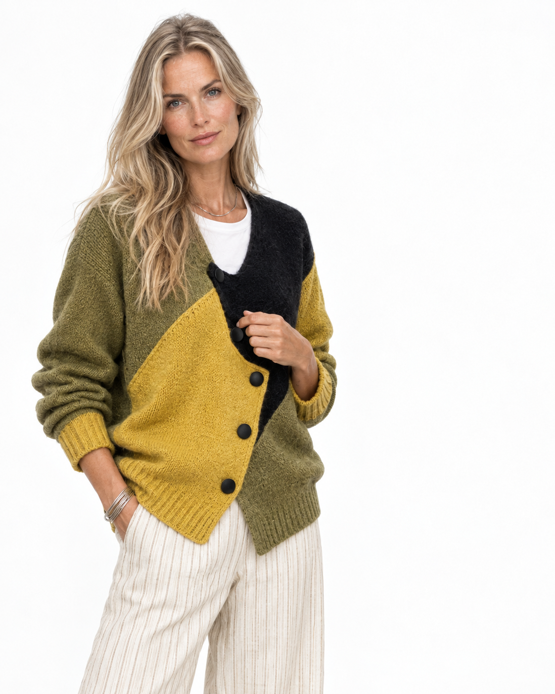 Weston | Colorblock Knit Sweater - 4