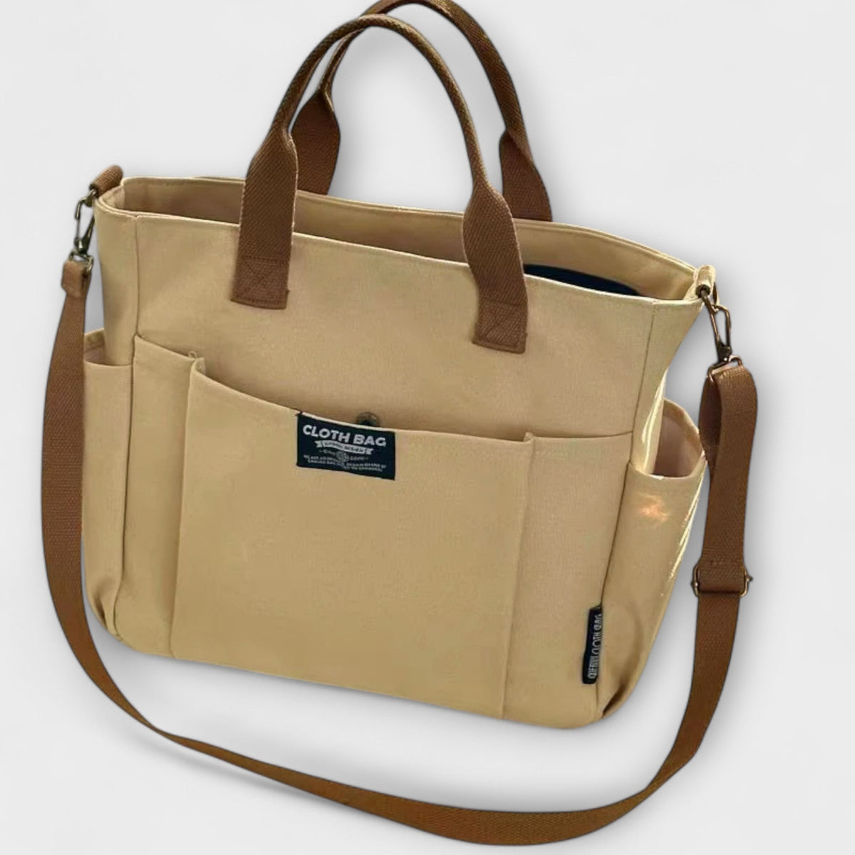 Bibi | Minimalistic Canvas Tote Bag