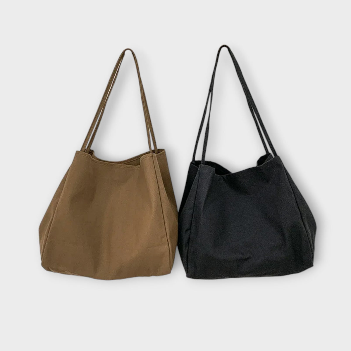 Elvira | High-Quality Large Canvas Shopper Bag
