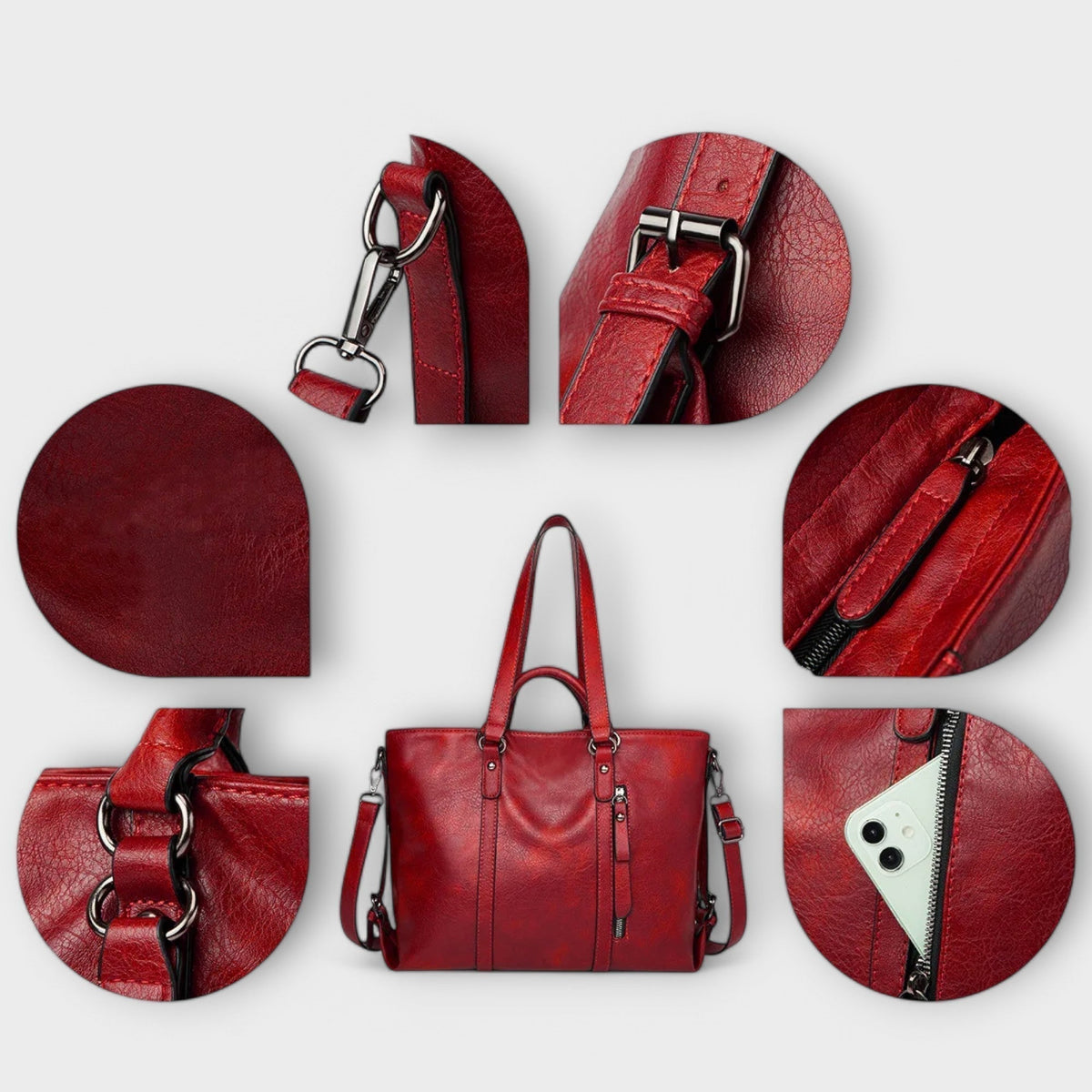 Wilma | Large Leather Bag