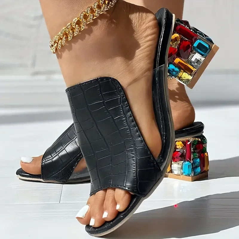 Vivienne Crystal Heels