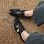 Delora Genuine Leather Mules