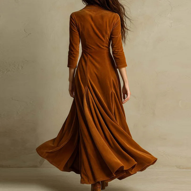 Eleanor | Velvet Evening Dress - 5
