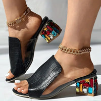 Vivienne Crystal Heels