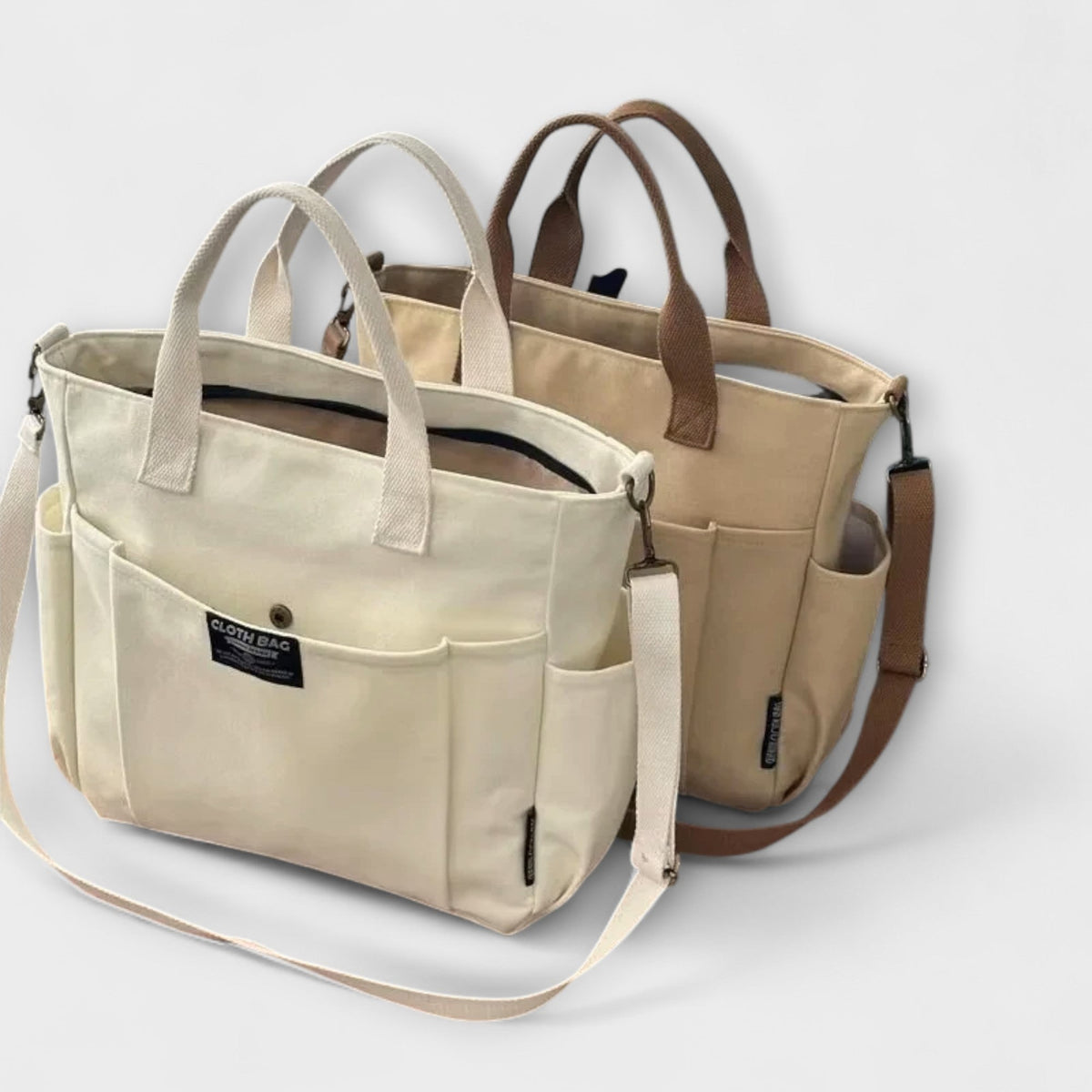 Bibi | Minimalistic Canvas Tote Bag