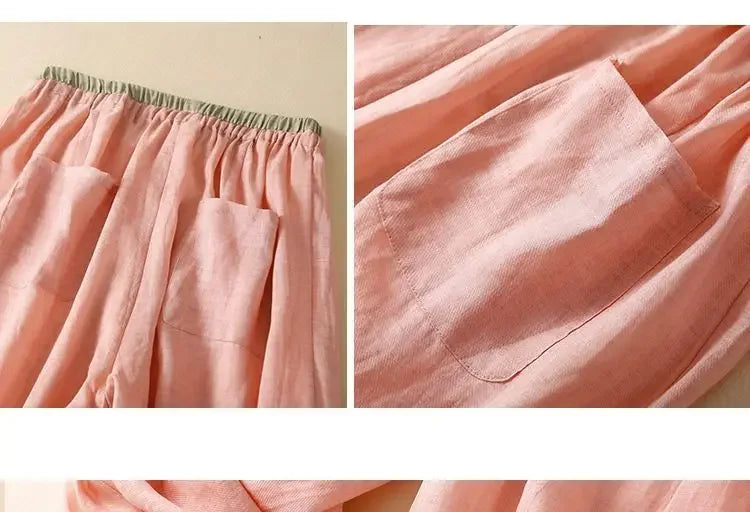 Elara Linen Trousers