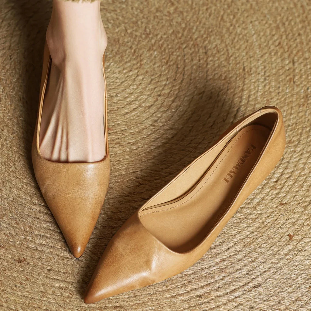 Mirelle Genuine Leather Heels