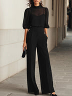 Emma | Stylish Black Three-Piece Suit Set
