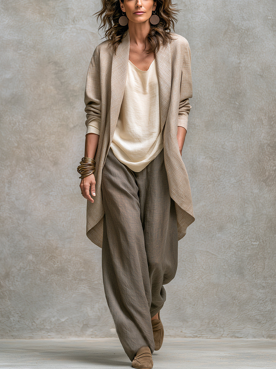 Bobbi | Three-Piece Wide-Leg Set - 2