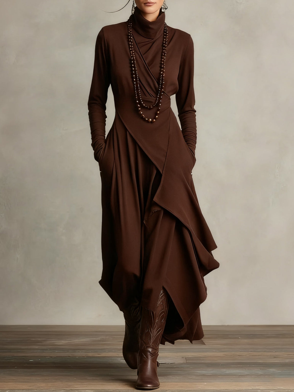 Marilyn | Elegant Maxi Dress - 4