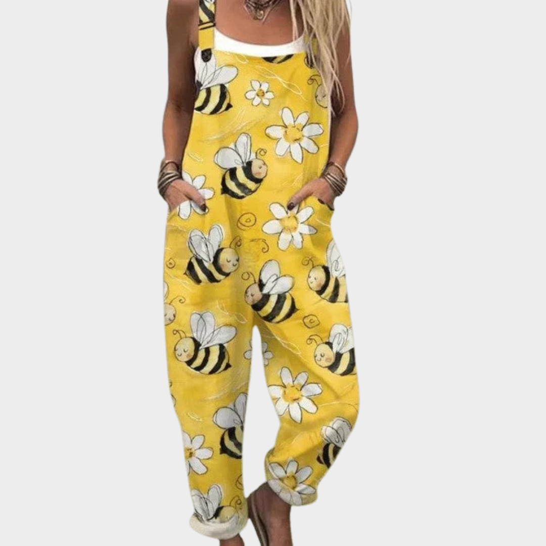 Thea | Comfortable Printed Jumpsuit