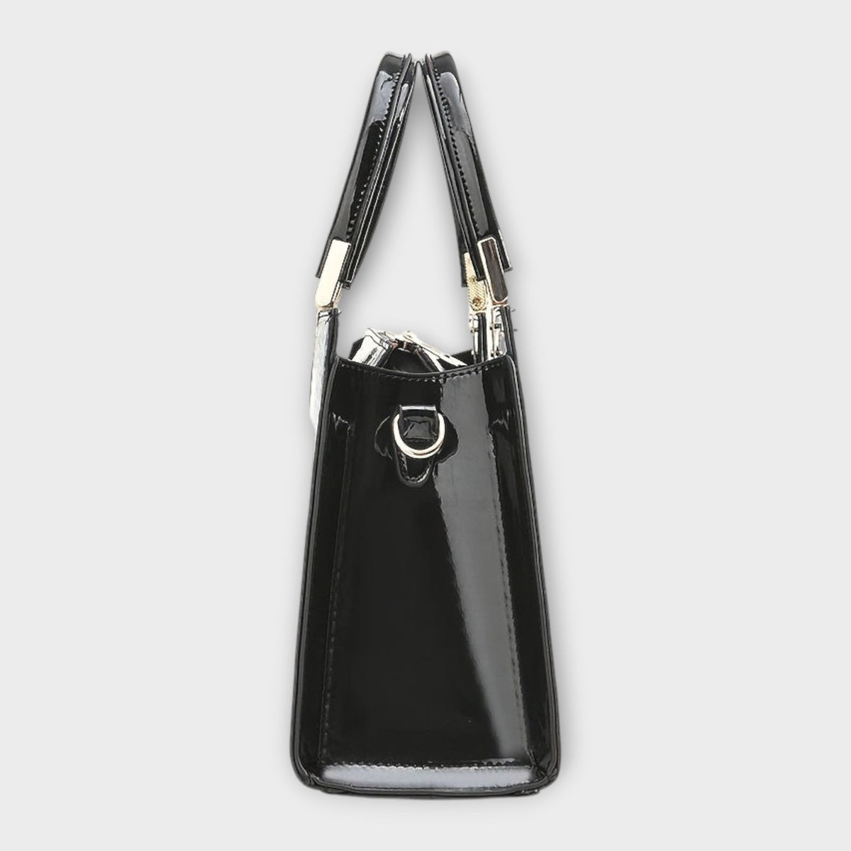 Esther | Glossy Crocodile Pattern Handbag
