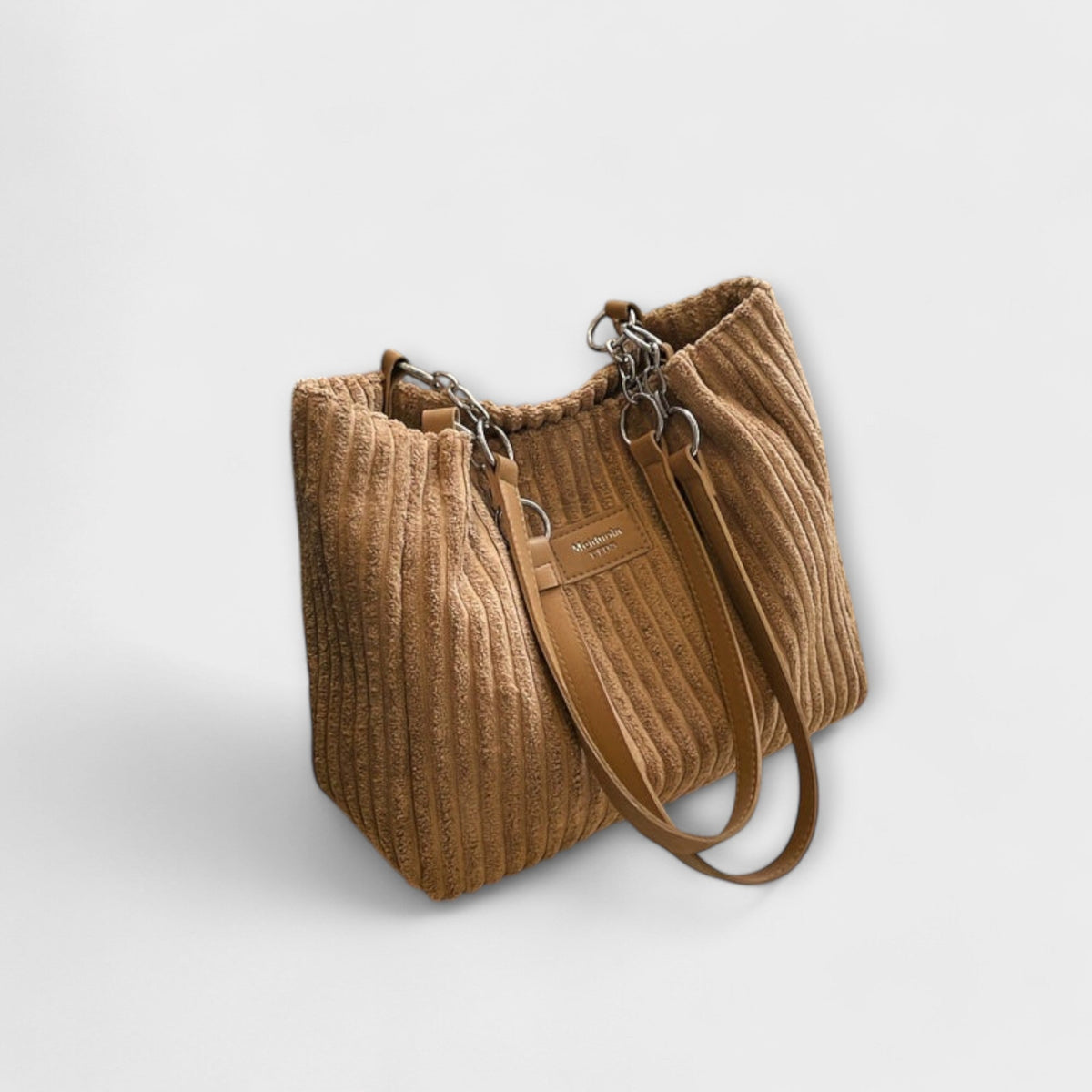 Yolanda | Soft Cord Shoulder Bag