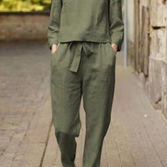 Cotton-Linen Monochrome Capsule - 1