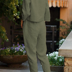 Cotton-Linen Monochrome Capsule - 2