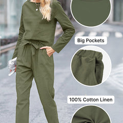 Cotton-Linen Monochrome Capsule - 4