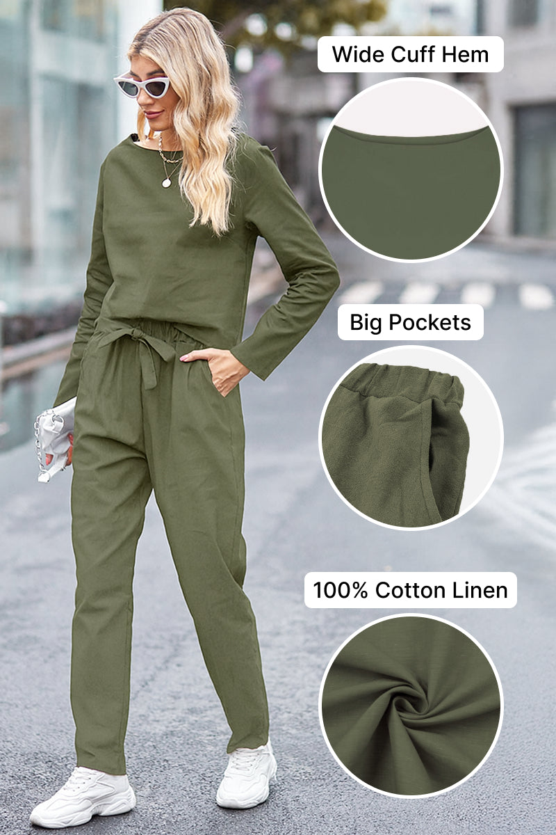 Cotton-Linen Monochrome Capsule - 4