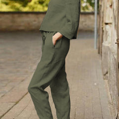 Cotton-Linen Monochrome Capsule - 5