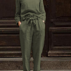Cotton-Linen Monochrome Capsule - 6