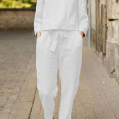 Cotton-Linen Monochrome Capsule - 10
