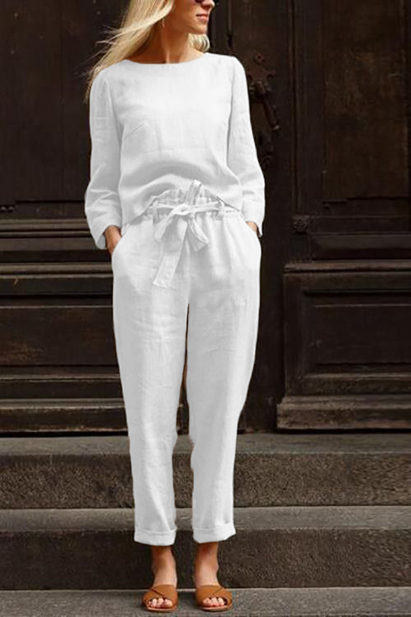 Cotton-Linen Monochrome Capsule - 15