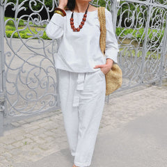 Cotton-Linen Monochrome Capsule - 18
