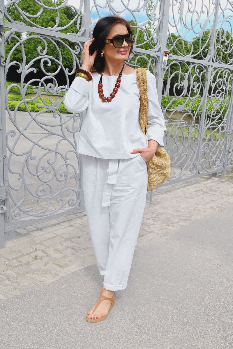 Cotton-Linen Monochrome Capsule - 18