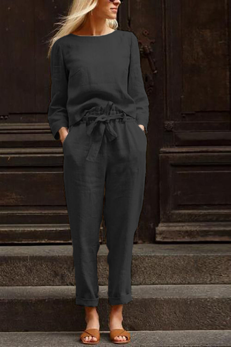 Cotton-Linen Monochrome Capsule - 24