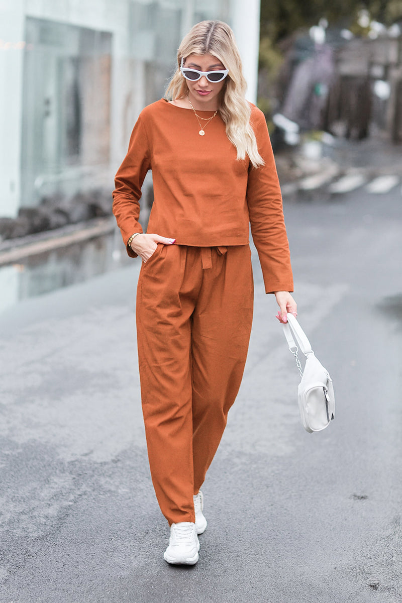 Cotton-Linen Monochrome Capsule - 30