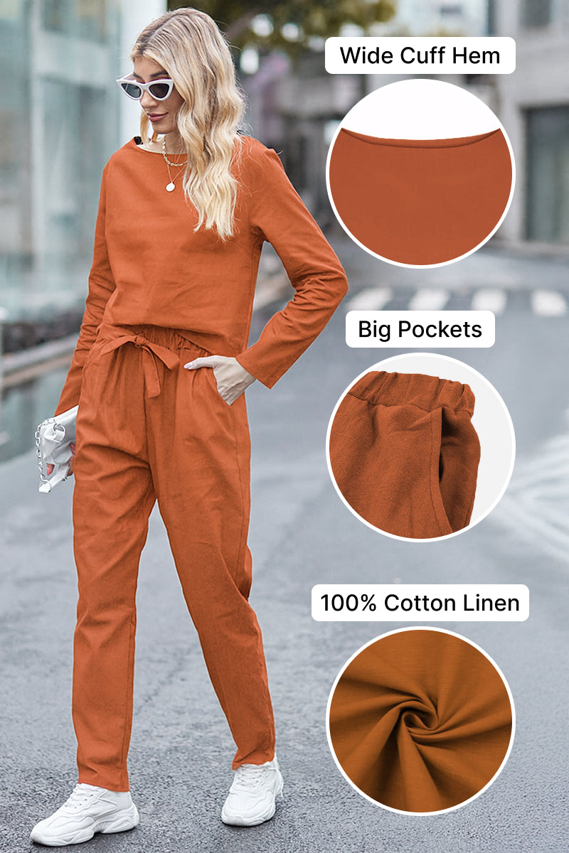 Cotton-Linen Monochrome Capsule - 31