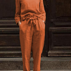 Cotton-Linen Monochrome Capsule - 33