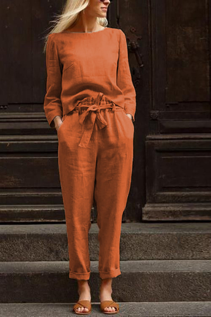 Cotton-Linen Monochrome Capsule - 33