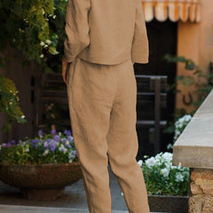 Cotton-Linen Monochrome Capsule - 37