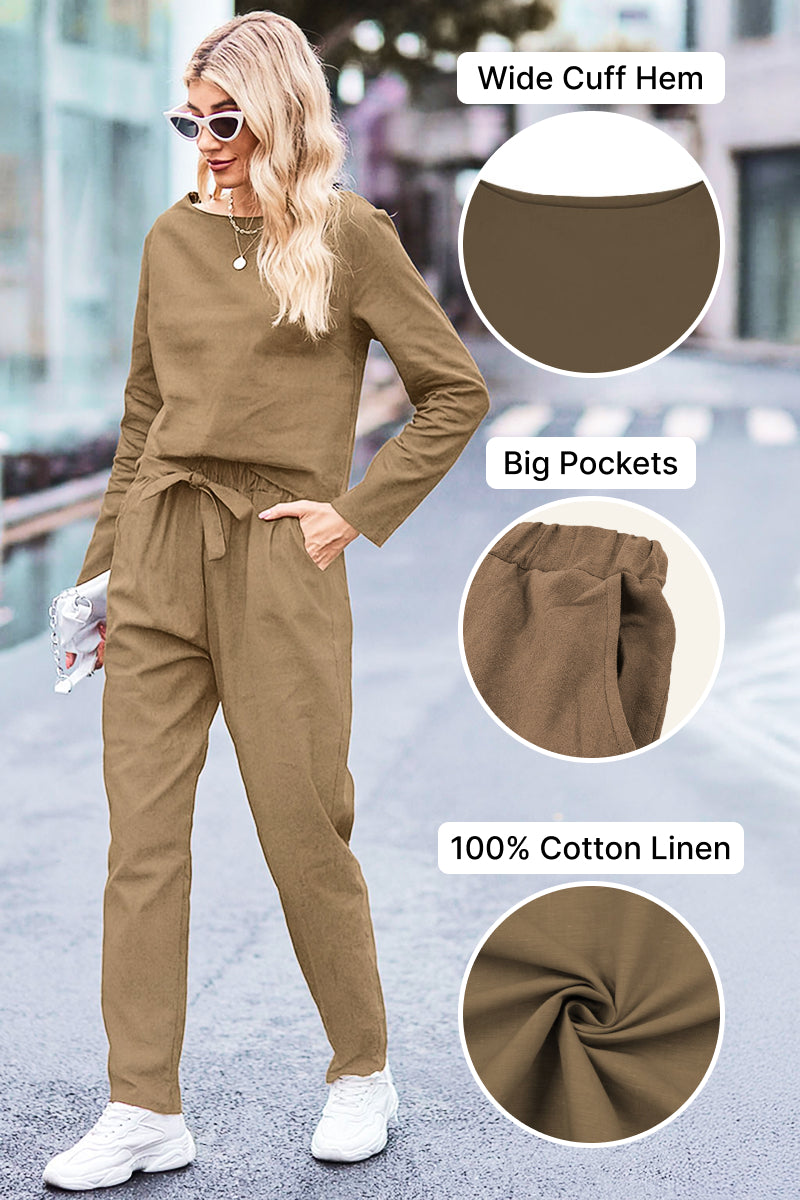 Cotton-Linen Monochrome Capsule - 39