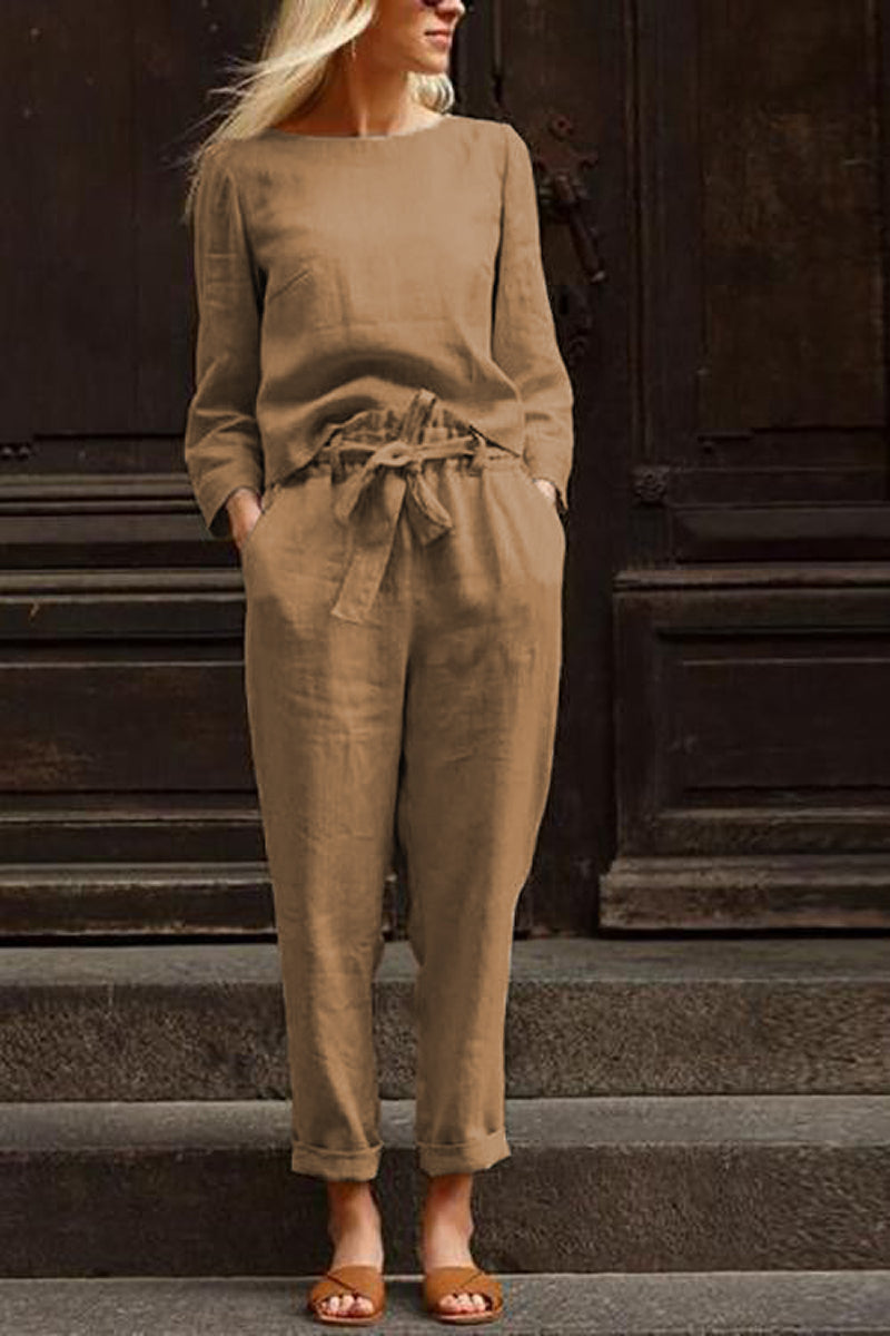 Cotton-Linen Monochrome Capsule - 41
