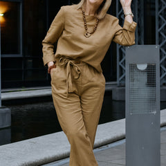 Cotton-Linen Monochrome Capsule - 43