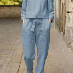 Cotton-Linen Monochrome Capsule - 44